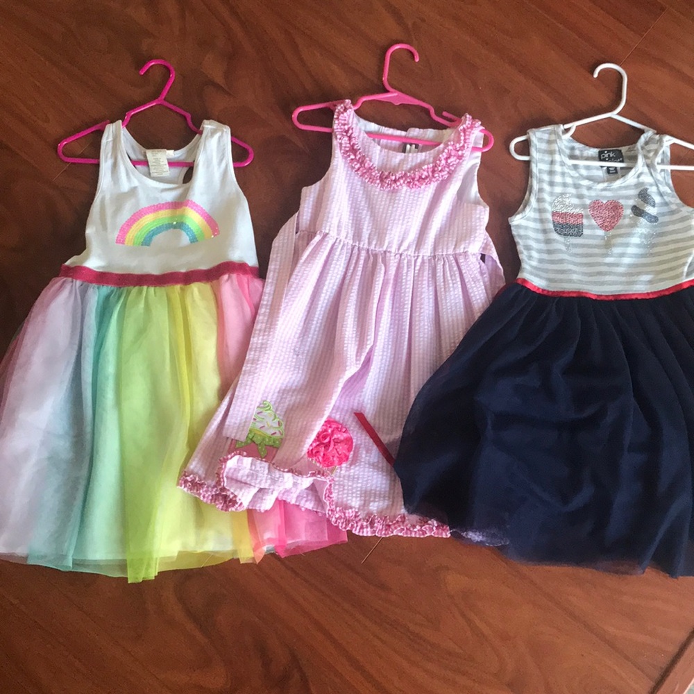 Girls size 6 summer dresses